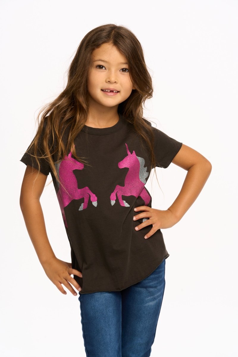 METALLIC UNICORN TSHIRT - CHASER