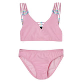 MIMI BEADED RIBBED TWO PIECE BIKINI - TWO PIECE BIKINI