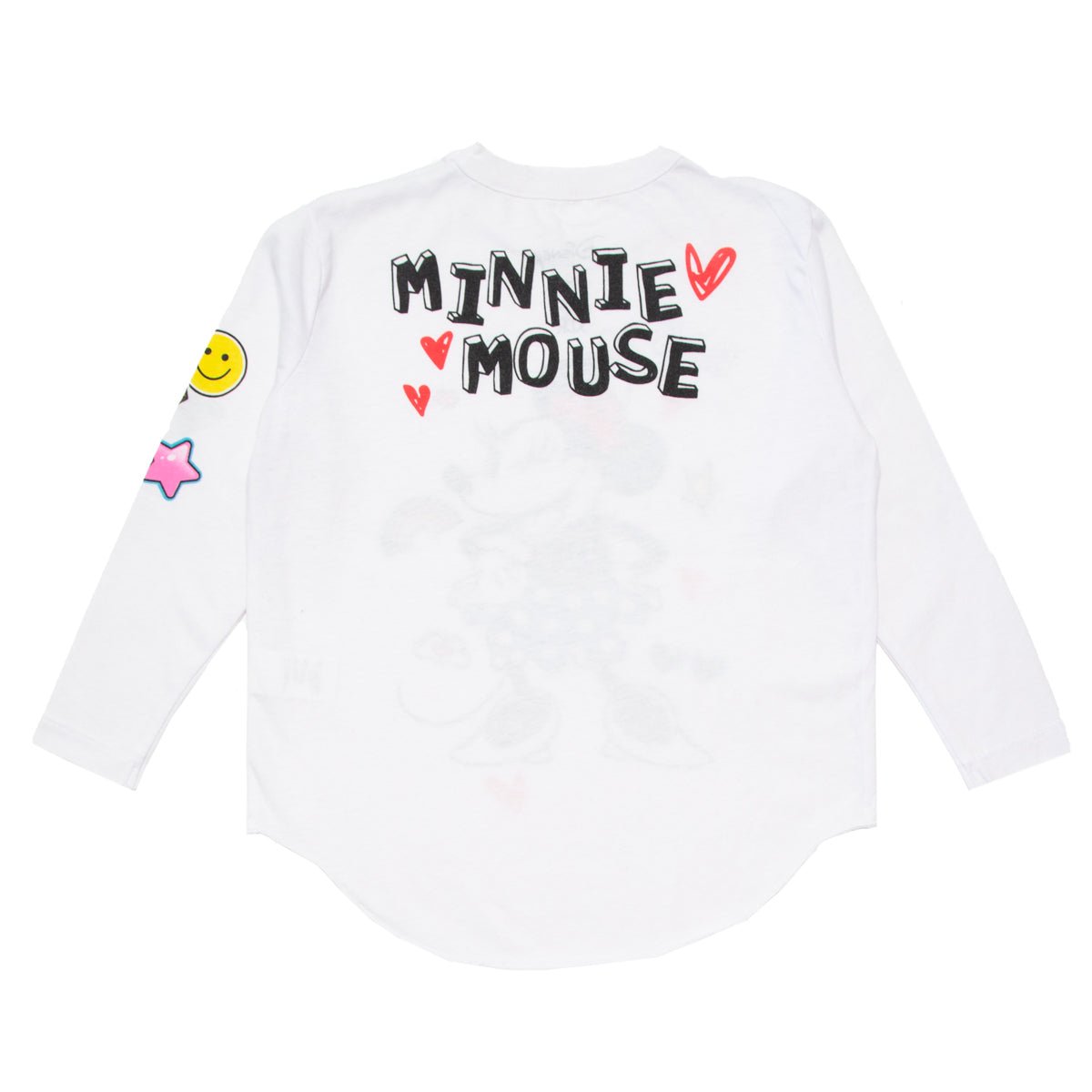 MINNIE MOUSE SMILES LONG SLEEVE TSHIRT - LONG SLEEVE TOPS