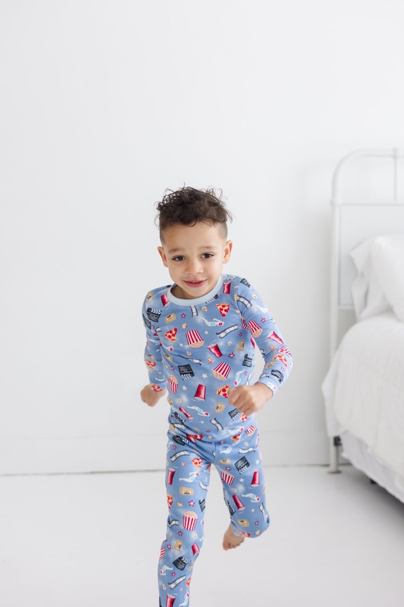 MOVIE NIGHT LONG SLEEVE PJS - ESME