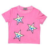 NEON CHECKERED STARS TSHIRT - FIREHOUSE