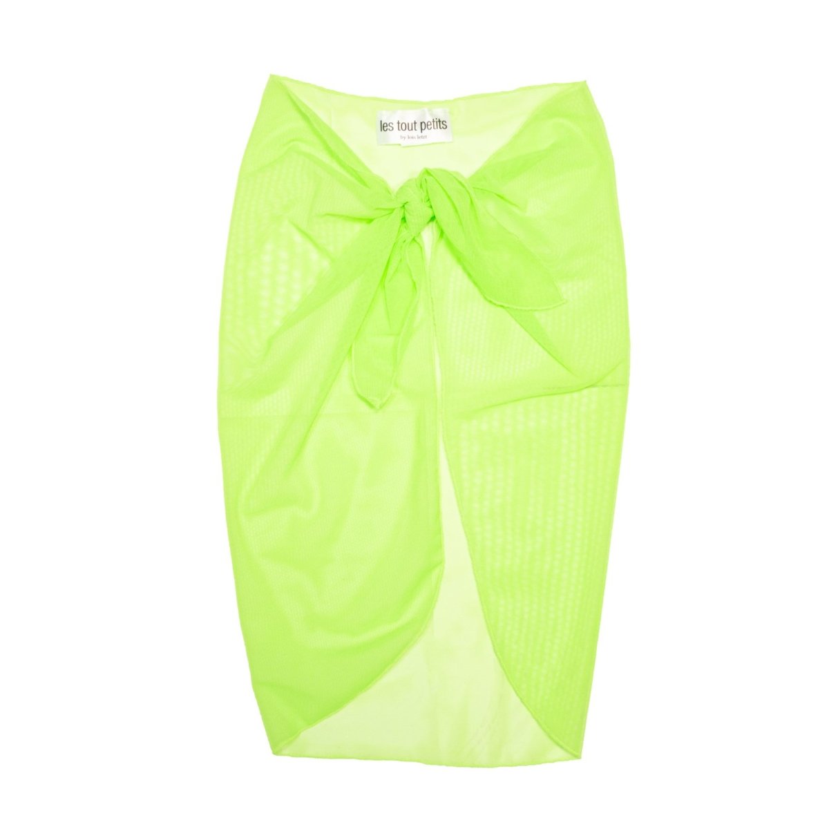 NEON SHEER SARONG WRAP COVER UP - COVER UPS