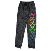 NEON STARS HACCHI SWEATPANTS - MALIBU SUGAR