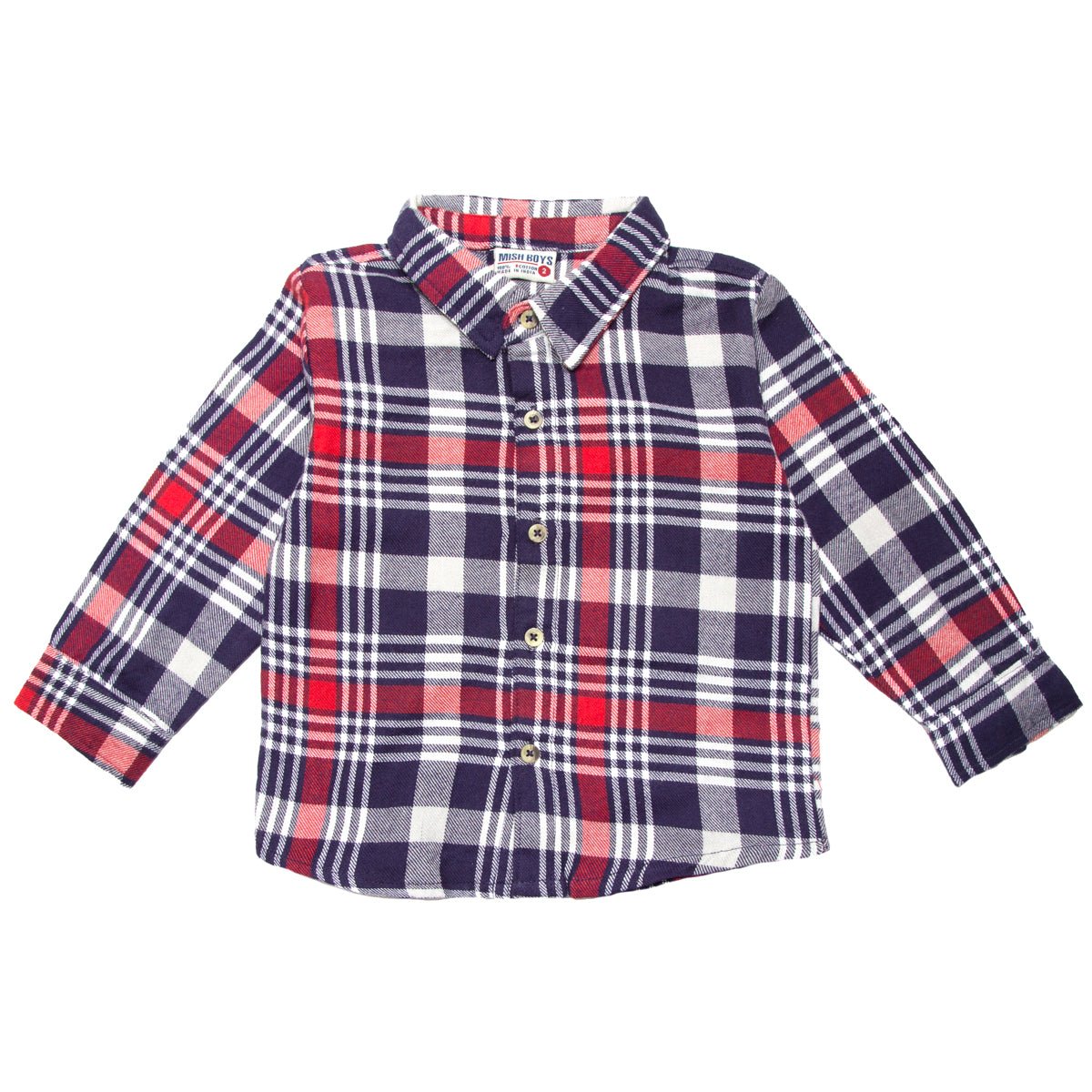 NEW YORK VINTAGE FLANNEL BUTTON TOP - BUTTON DOWNS