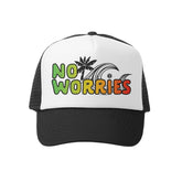 NO WORRIES TRUCKER HAT - HATS