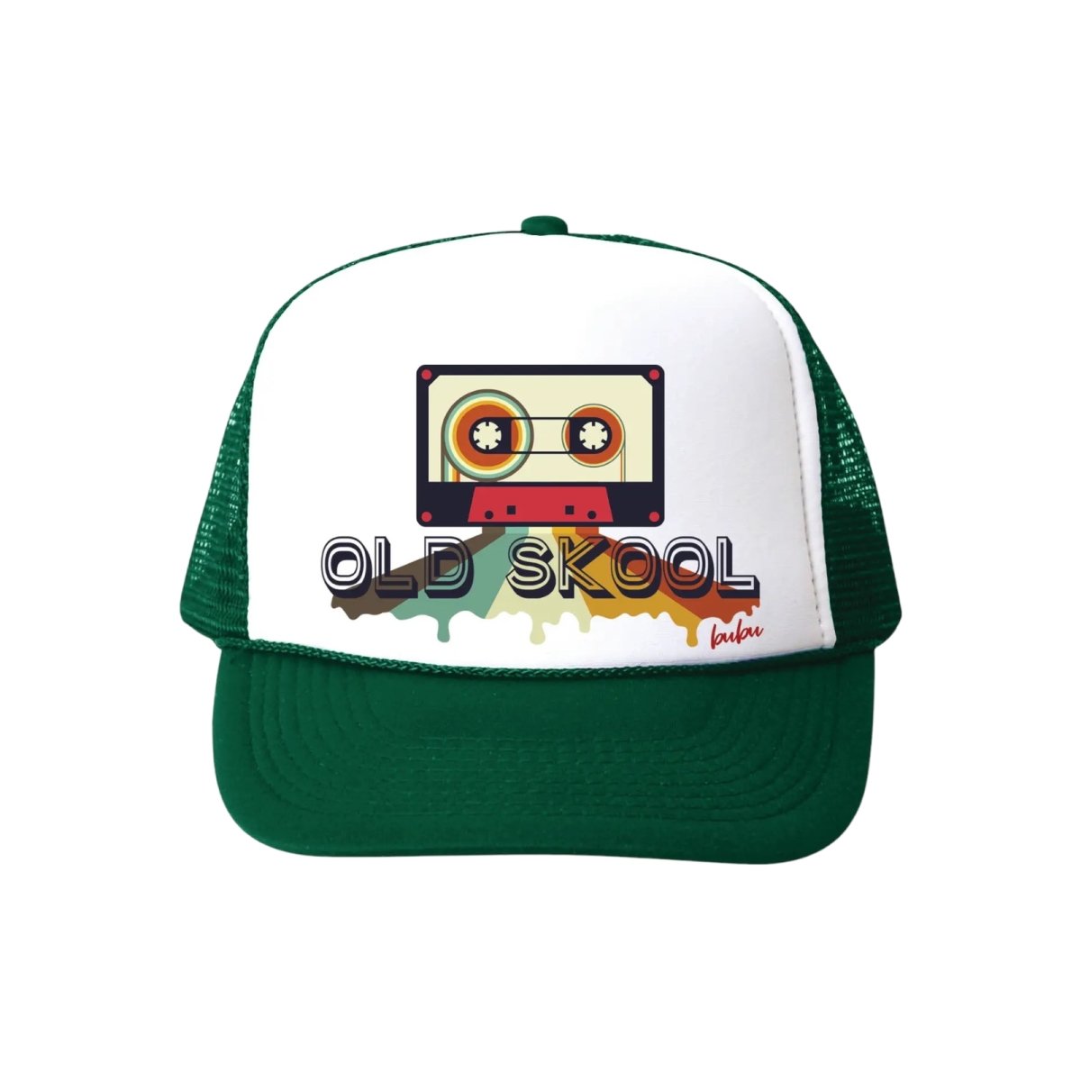 OLD SKOOL CASSETTE TRUCKER HAT - HATS