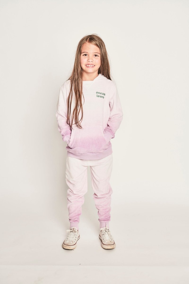 OMBRÉ CORAL HOODIE (PREORDER) - MUNSTER KIDS
