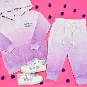 OMBRÉ CORAL HOODIE (PREORDER) - MUNSTER KIDS