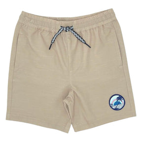 PALM TREE PATCH SEAFARER HYBRID SHORTS - SHORTS