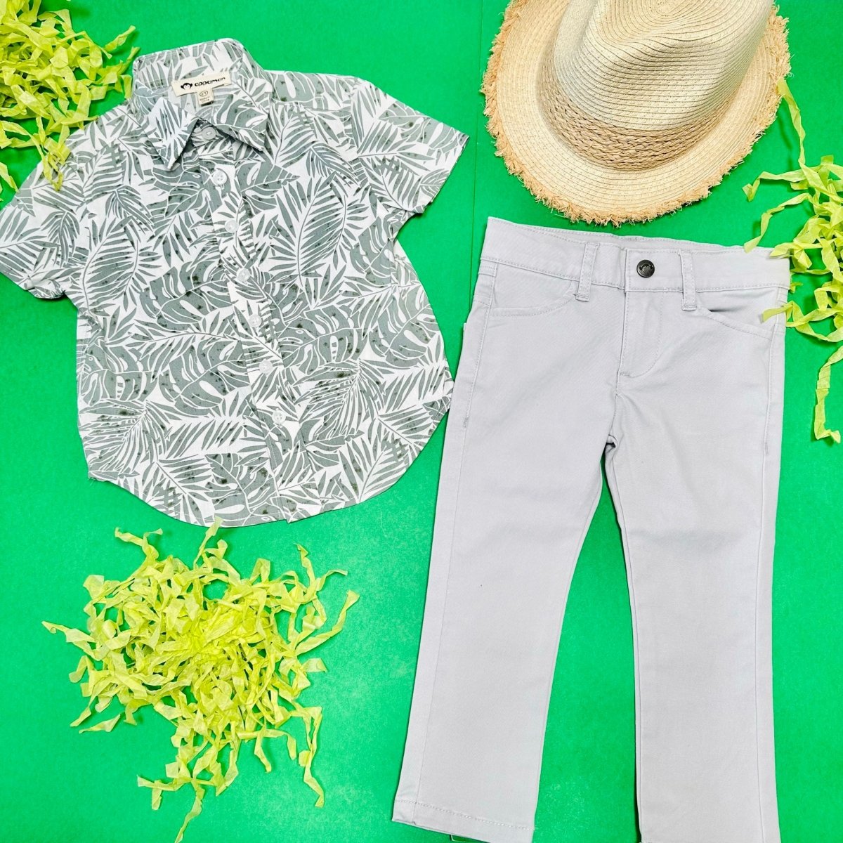 PALMS DAY PARTY BUTTON DOWN TOP - BUTTON DOWNS