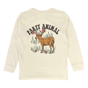 PARTY ANIMAL LONG SLEEVE TSHIRT - TINY WHALES