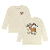 PARTY ANIMAL LONG SLEEVE TSHIRT - TINY WHALES