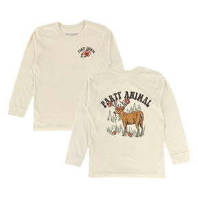 PARTY ANIMAL LONG SLEEVE TSHIRT - TINY WHALES