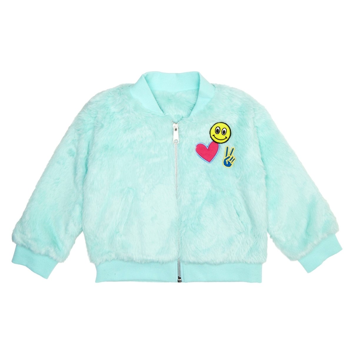PATCHED ALLY FUZZY JACKET - CHASER KIDS