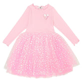 PATCHED HEART TWINKLE TUTU DRESS - PETITE HAILEY