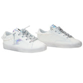 PEARL IRIDESCENT LIGHTNING BOLT SNEAKERS - SNEAKERS