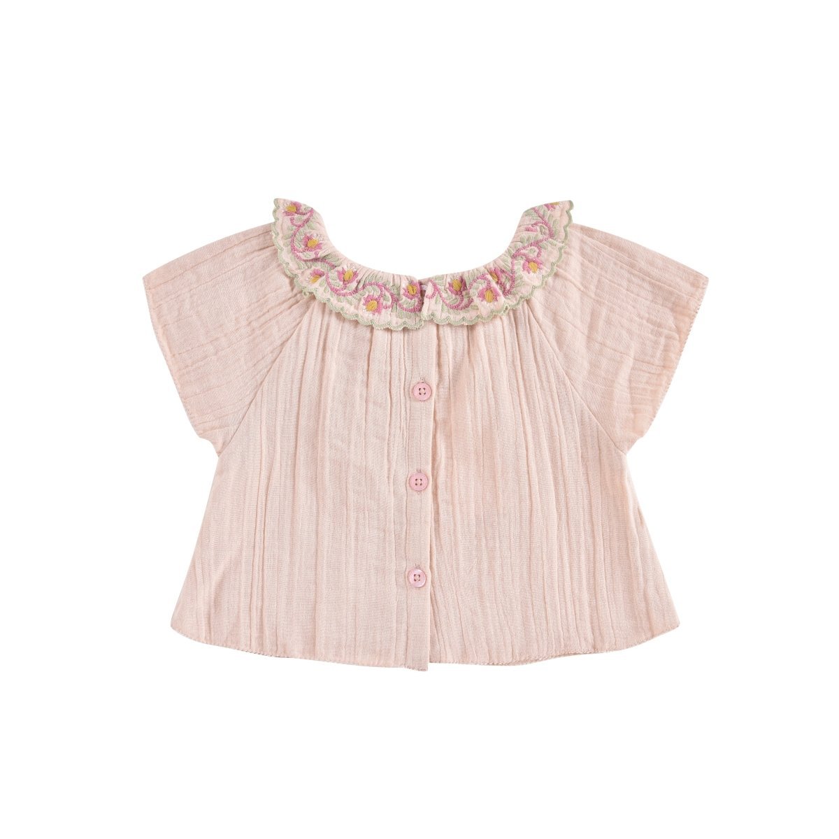 PETAL ANTOINETTE TOP - SHORT SLEEVE TOPS