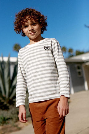 RAD STRIPE BREAKERS LONG SLEEVE TSHIRT - LONG SLEEVE TOPS