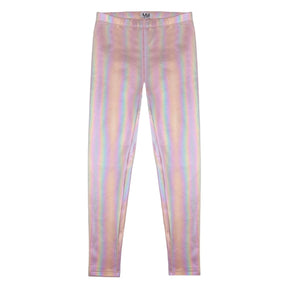 RAINBOW IRIDESCENT LEGGINGS (PREORDER) - MIA NEW YORK