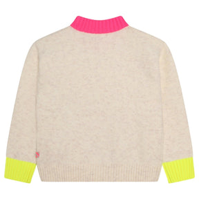 RAINBOW SEQUIN KNITTED SWEATER - BILLIEBLUSH
