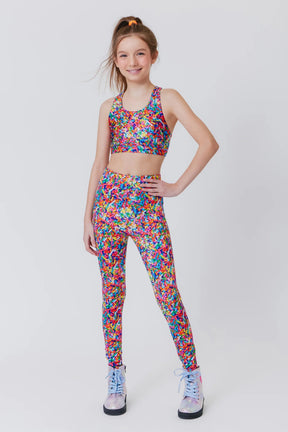 RAINBOW SPRINKLES SPORTS BRA (PREORDER) - TEREZ