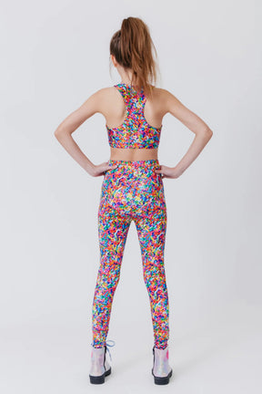 RAINBOW SPRINKLES SPORTS BRA (PREORDER) - TEREZ