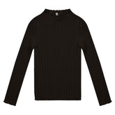RIBBED LONG SLEEVE TOP - RYLEE + CRU