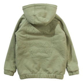 RUGGED SHERPA ZIP UP HOODIE JACKET - MUNSTER KIDS