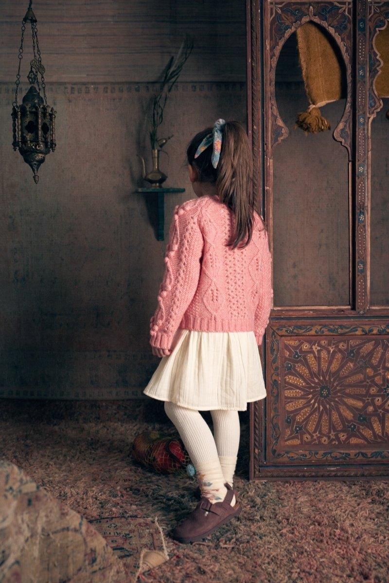 SANKARA KNITTED CARDIGAN (PREORDER) - LOUISE MISHA KIDS
