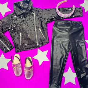 SEQUIN JACKET - JACKETS
