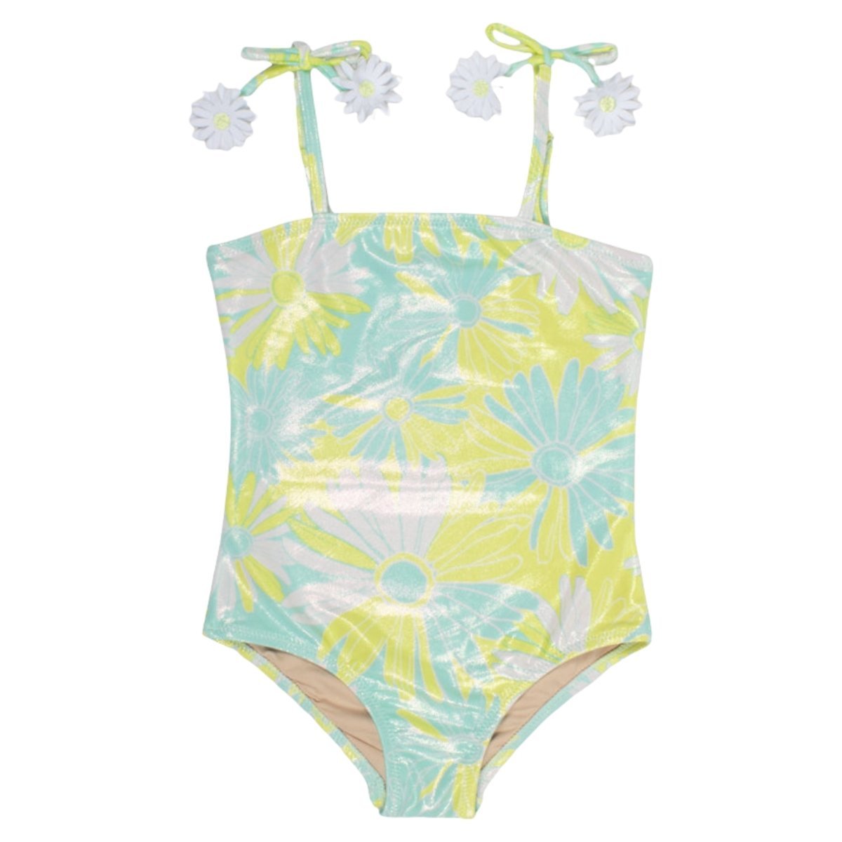SHIMMER DAISY ONE PIECE - ONE PIECE SWIMSUIT