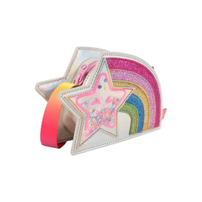 SHOOTING STAR RAINBOW GLITTER BAG - BILLIEBLUSH