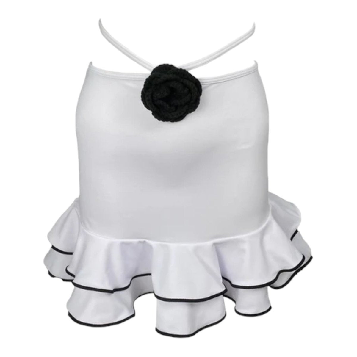 SILVA FLOWER RUFFLE SKIRT - NESSI BYRD