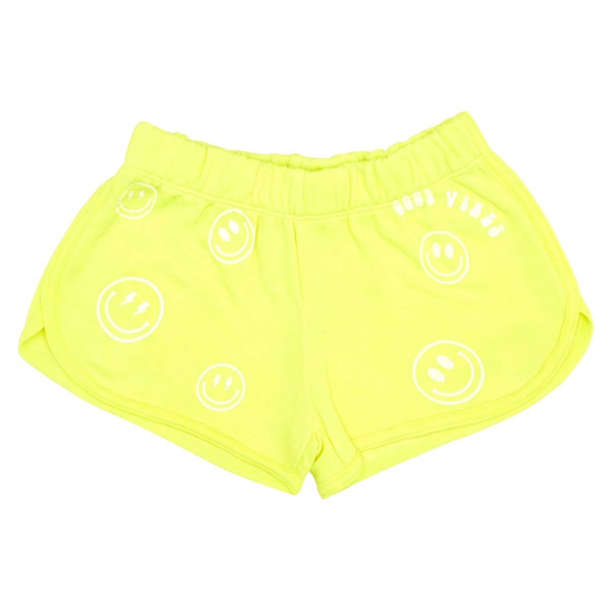 SMILES GOOD VIBES SHORTS - FLOWERS BY ZOE