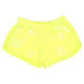 SMILES GOOD VIBES SHORTS - FLOWERS BY ZOE