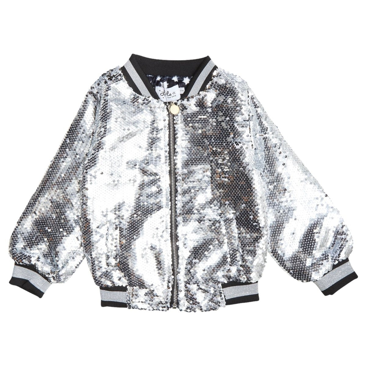 SMILEY EMOJI SEQUIN JACKET - LOLA AND THE BOYS