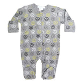SMILEY FACE FOOTIE - BABY STEPS