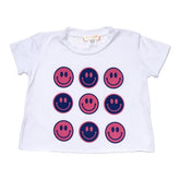 SMILEY FACE TSHIRT - SPARKLE BY STOOPHER