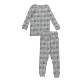SMILEY FACE TWO PIECE PJS - BABY STEPS