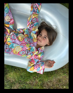 SMILEY TWO PIECE PAJAMAS (PREORDER) - SPARKLE BY STOOPHER