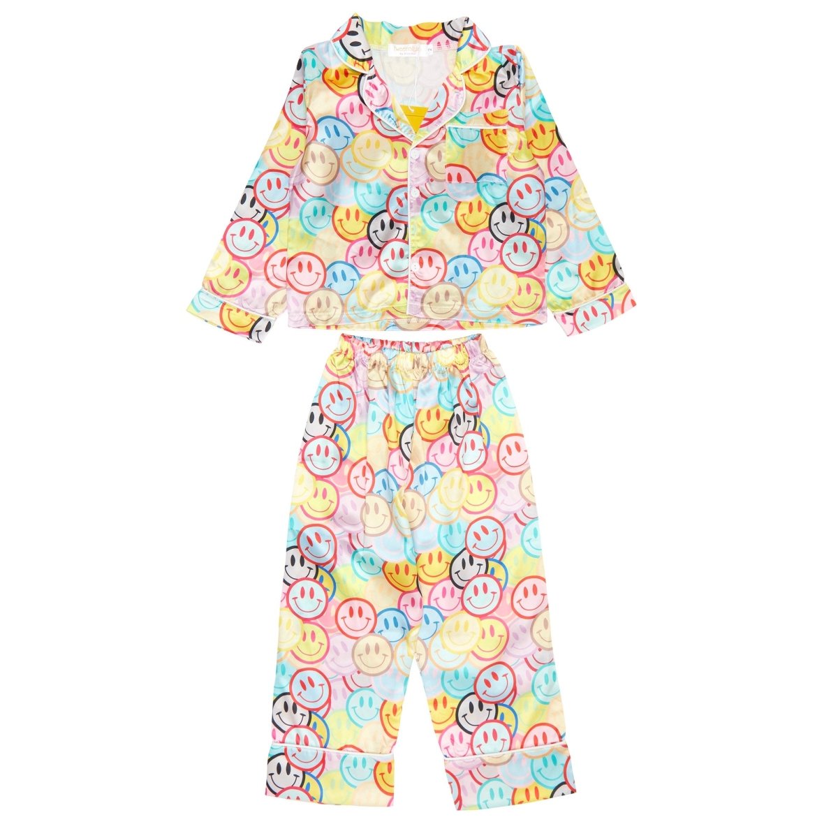 SMILEY TWO PIECE PAJAMAS - SPARKLE BY STOOPHER