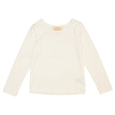 SOLID RIBBED LONG SLEEVE TSHIRT - SARA SARA