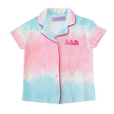 ST BARTH TERRY TIE DYE BUTTON DOWN COVER UP - BUTTON DOWNS