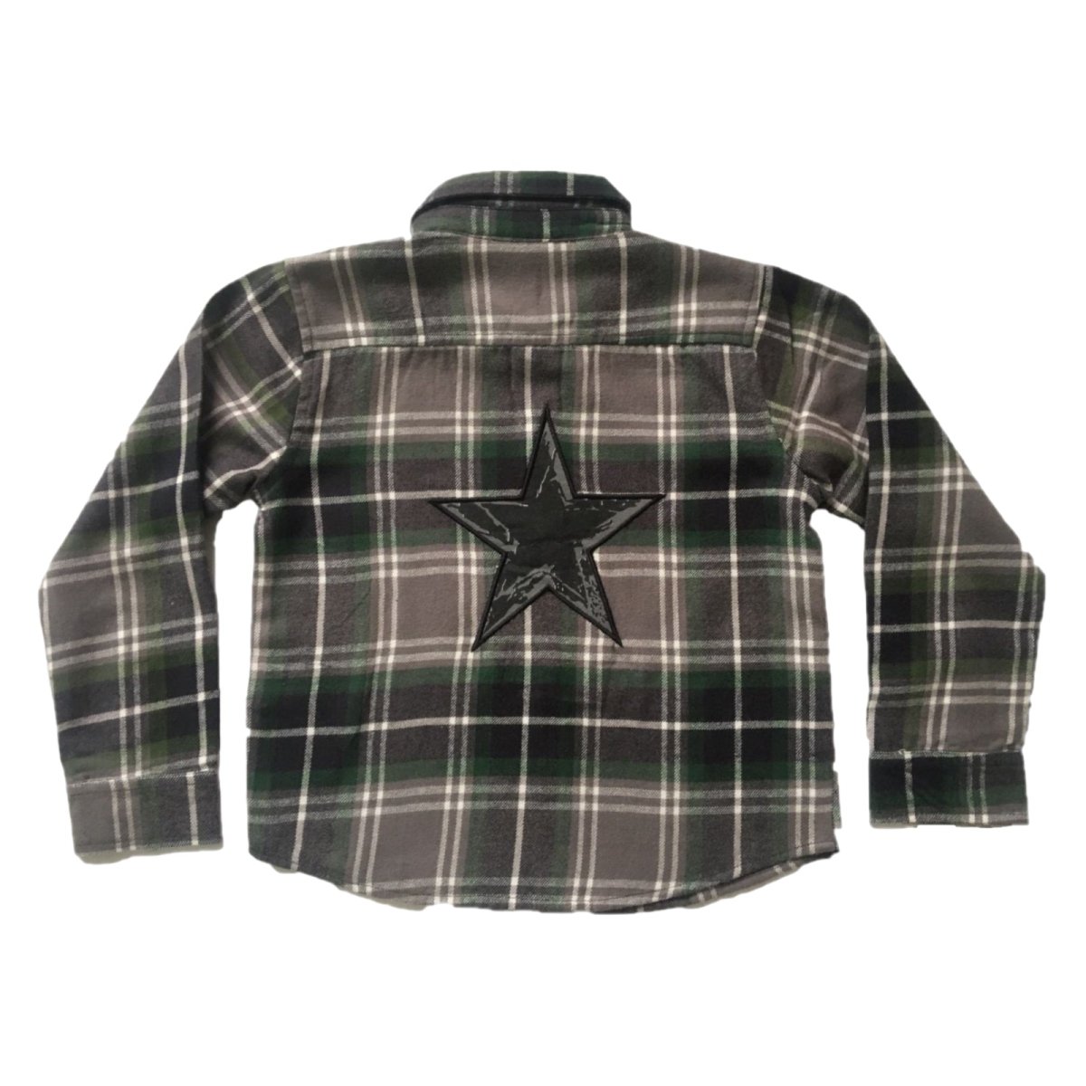 STAR BUTTON DOWN FLANNEL - MISH MISH