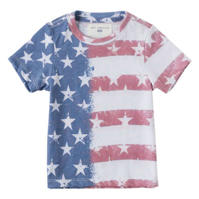 STARS AND STRIPES TSHIRT - SHORT SLEEVE TOPS