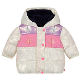 STARS COLORBLOCK PUFFER JACKET - JACKETS