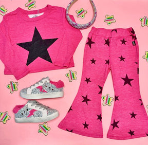 STARS FLARE LEGGINGS - T2LOVE