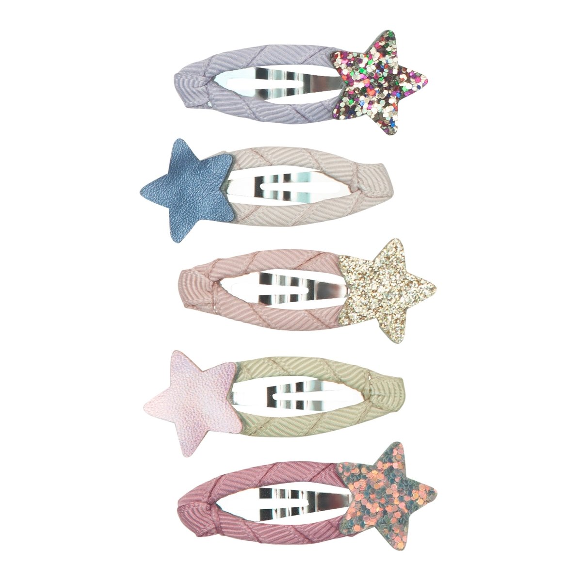 STARS ZIGGY CLIPS (SET OF 5) (PREORDER) - MIMI & LULA