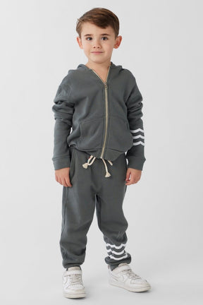 STORM WAVES ZIP UP HOODIE (PREORDER) - SOL ANGELES KIDS