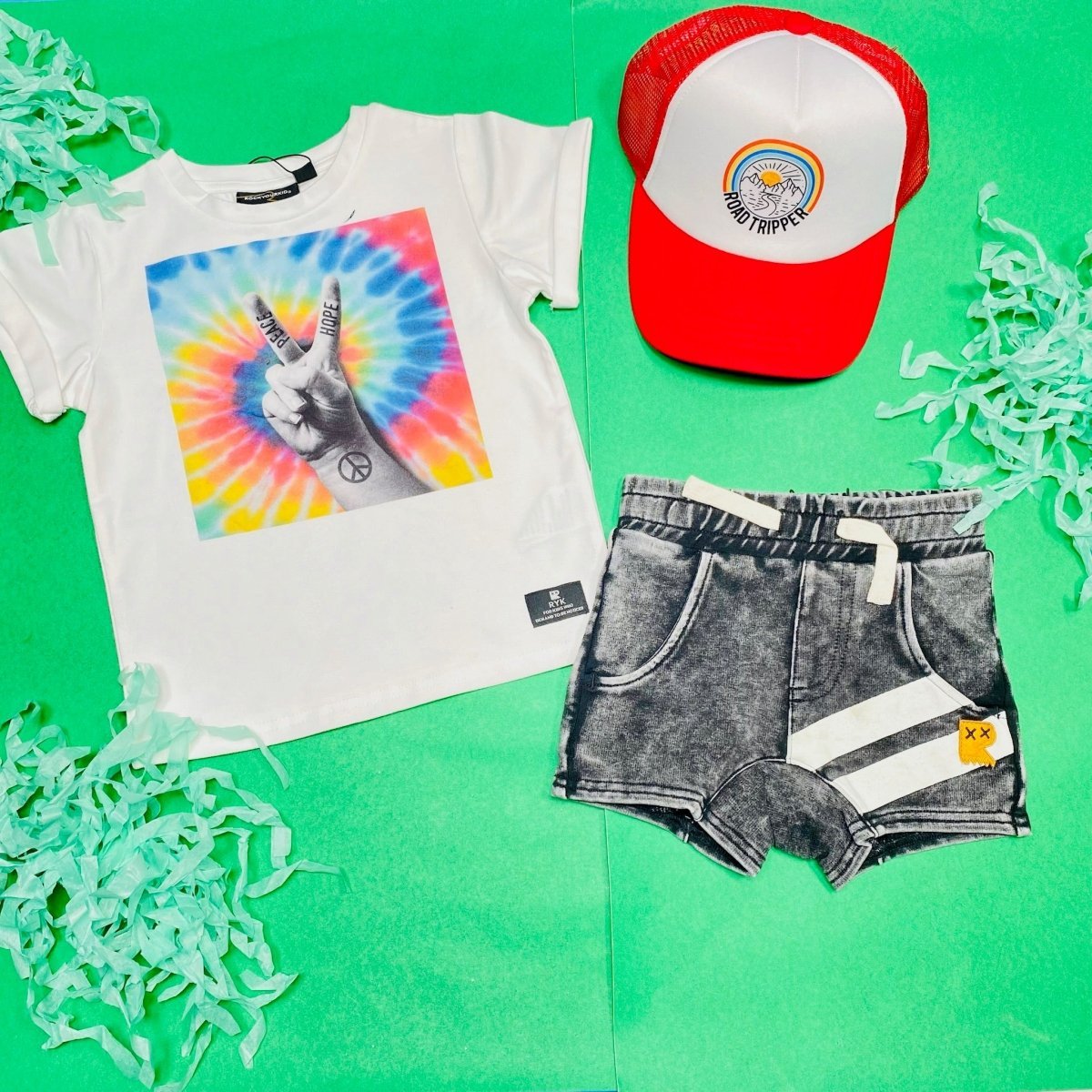 STRIPE SHORTS - SHORTS